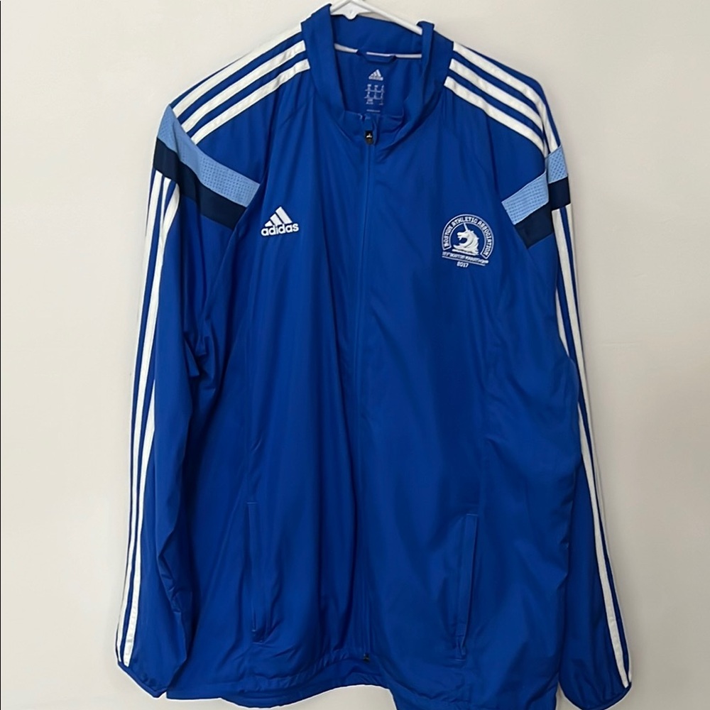 Adidas 2017 Boston Marathon Celebration Jacket Men’s XL NWOT